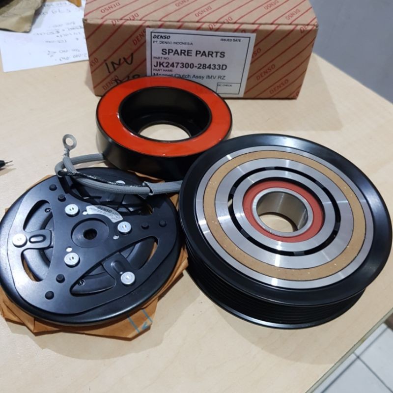 magnet clutch ac mobil innova fortuner double blower denso malaysia