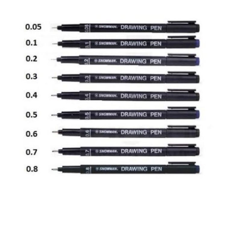 

SNOWMAN DRAWING PEN 700 0.05 ~ 08