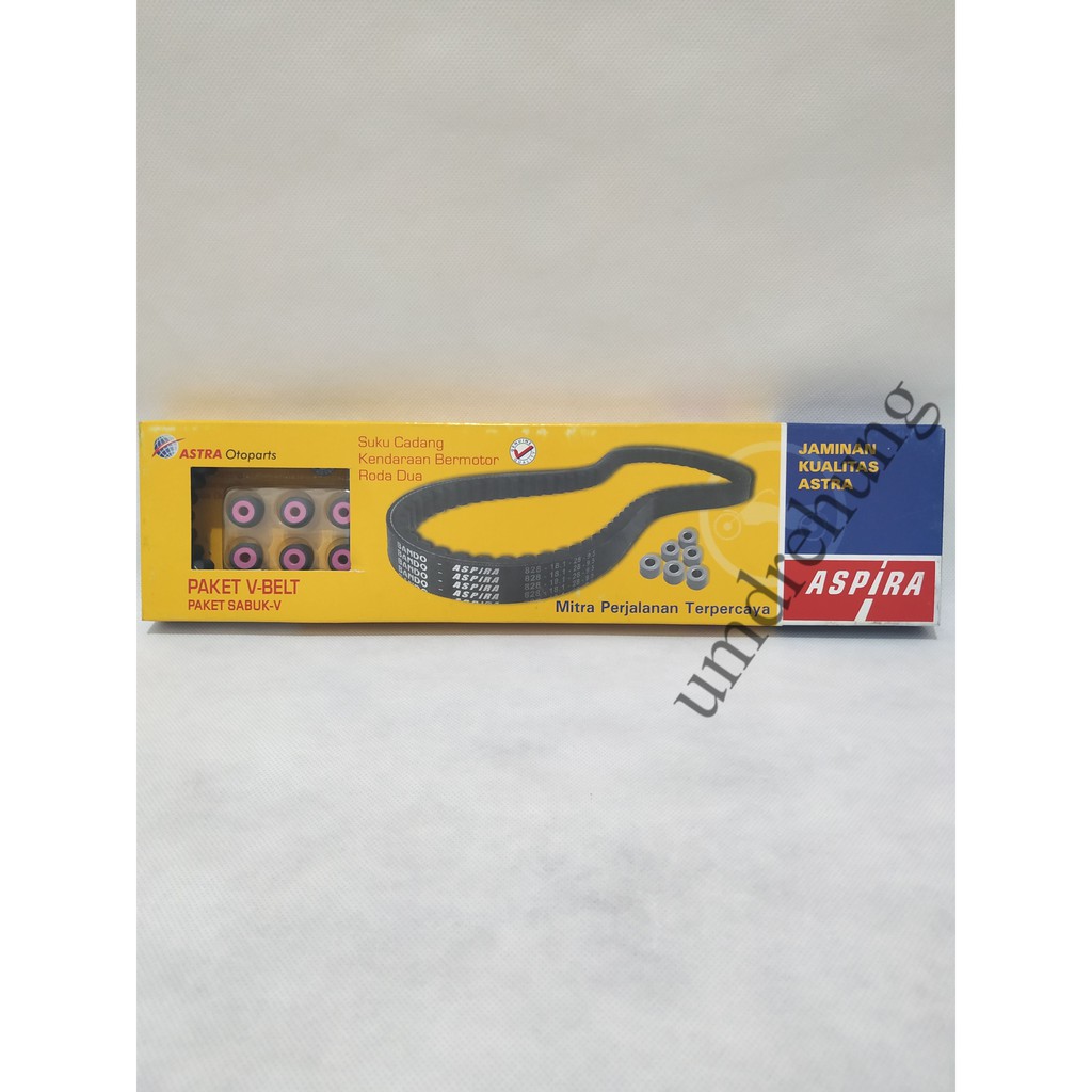 Paket Aspira V-Belt Dan Roller Yamaha Mio Fino Mio Soul Sporty Nuovo