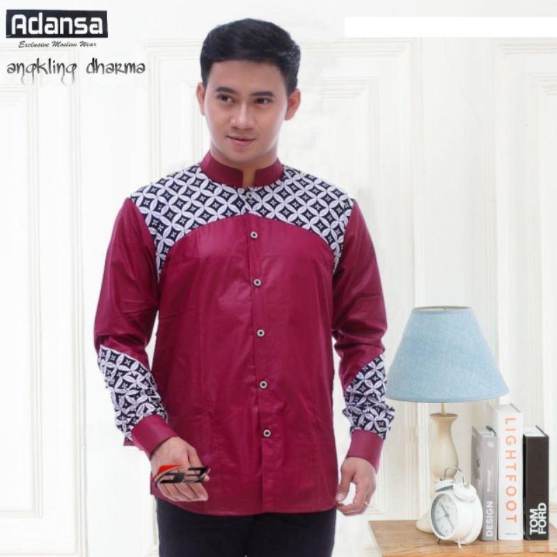 [ KOBATA ] KOKO KOMBINASI BATIK SERIAN ANGKLING DHARMA