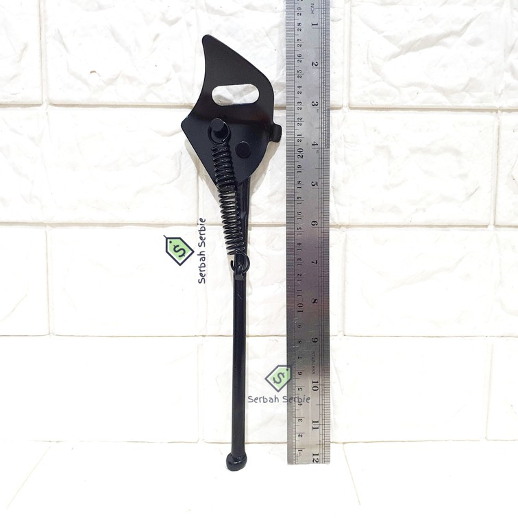 STANDAR SEPEDA 18 18&quot; KICK STAND SIDE STAND BESI HITAM LIPAT BMX MINI ANAK CITY BIKE BICYCLE FOLDING