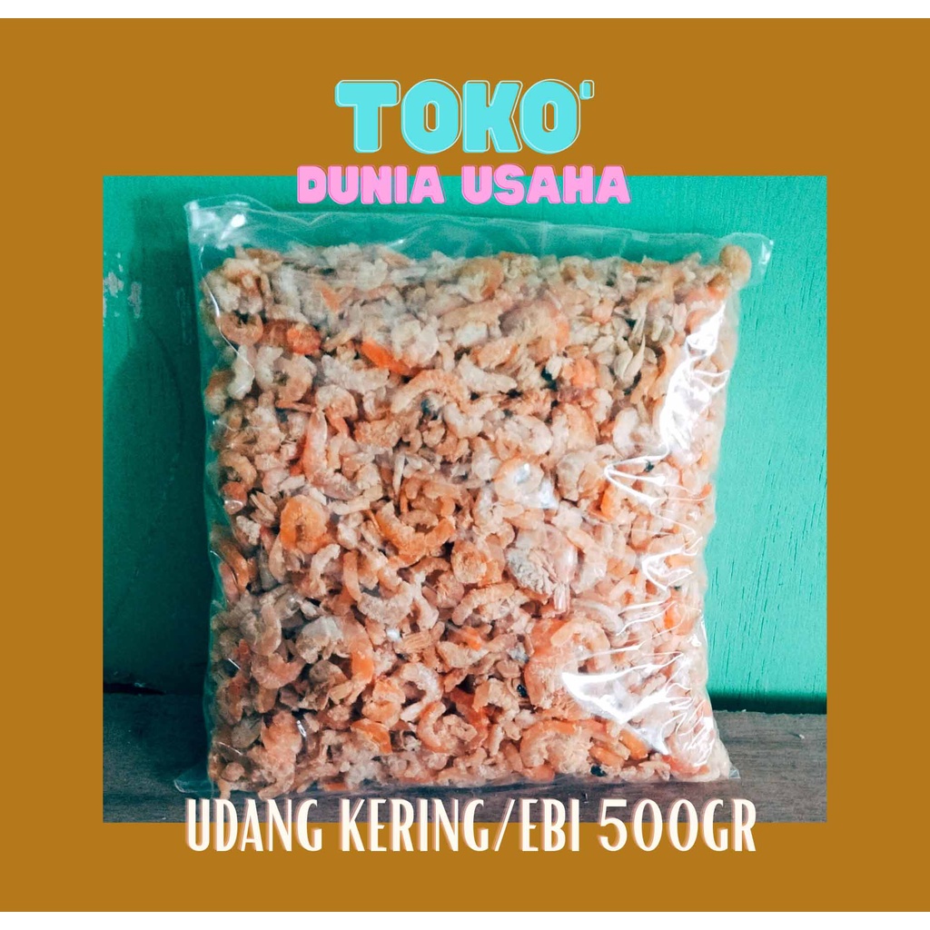 

UDANG KERING / EBI TARAKAN 500GR KUALITAS EKSPOR