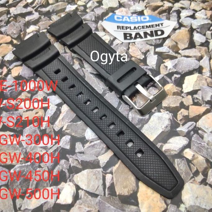 Tali Casio Ae-1000W Ae-1100W Tali Jam Tangan Tali Karet Non Original Terbaru