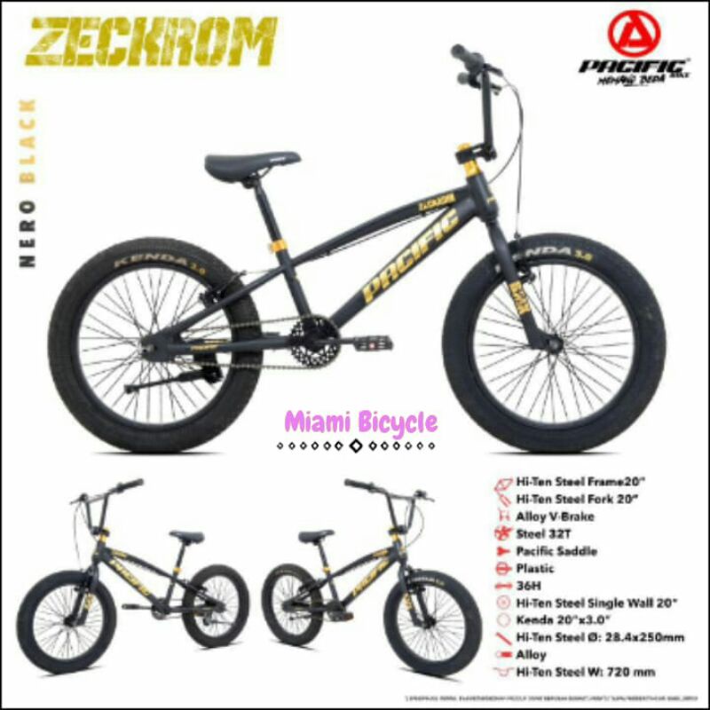 Sepeda Pacifix BMX Zeckrom Rotor 20"
