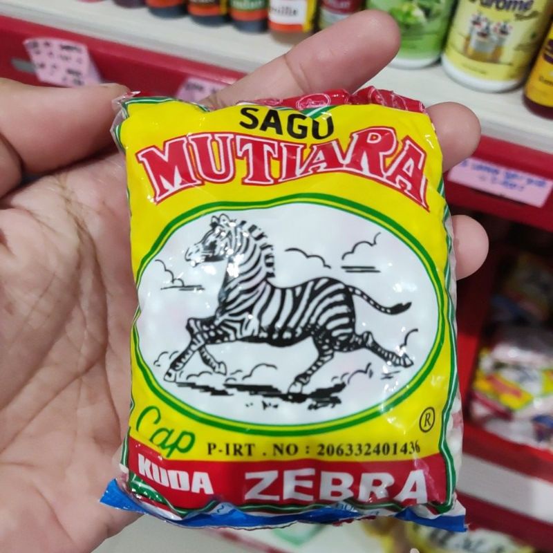 

sagu mutiara cap zebra
