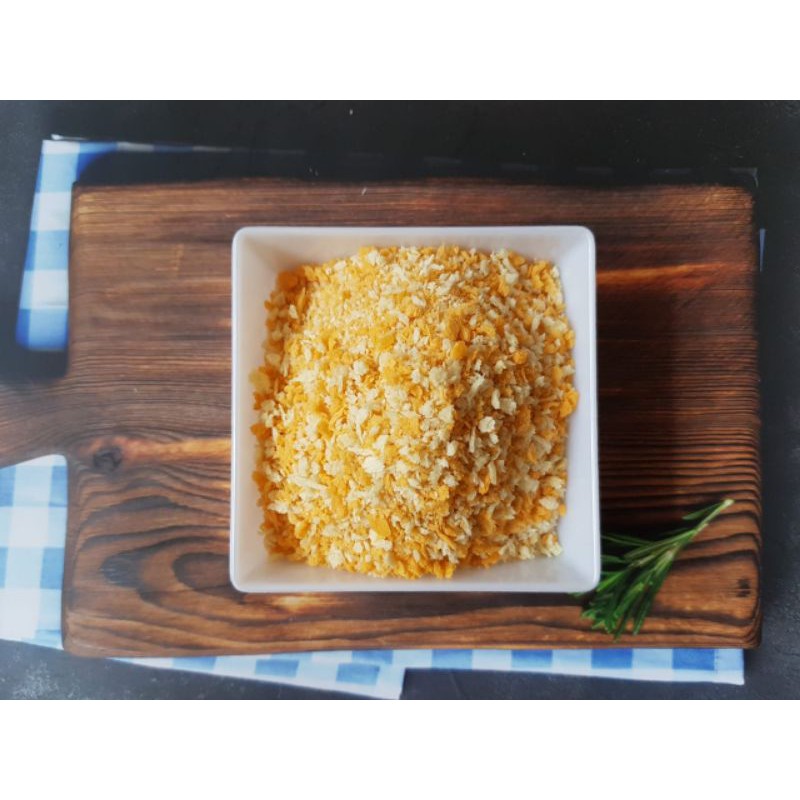 Tepung Roti Orange 500gr | Bread Crumb Panko Lokal | Tepung Panir Rempah Kasar