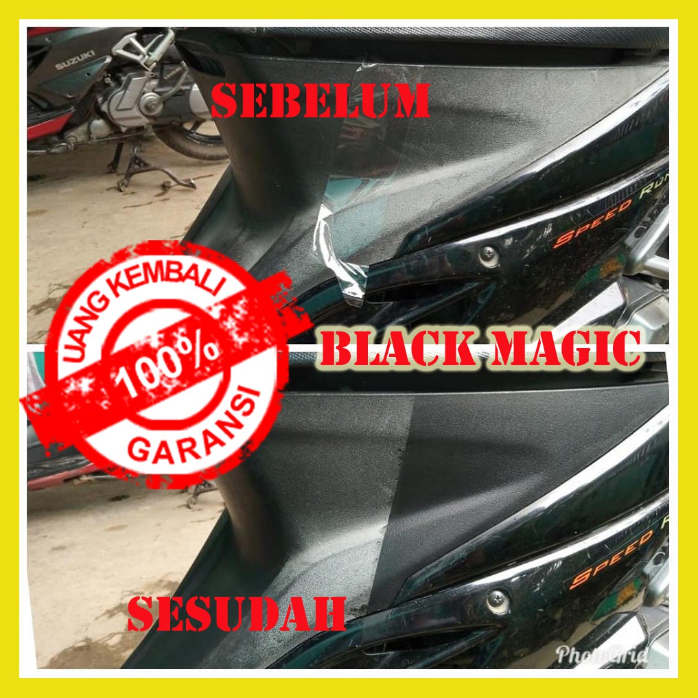 Back to Black Penghitam Body Motor Permanen / Black Magic Premium