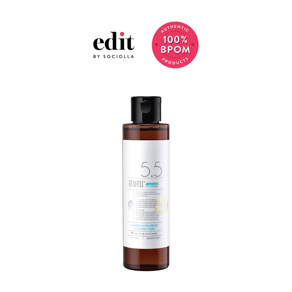 

Acwell Licorice pH Balancing Cleansing Toner - Size: 150 ml - Edit by Sociolla