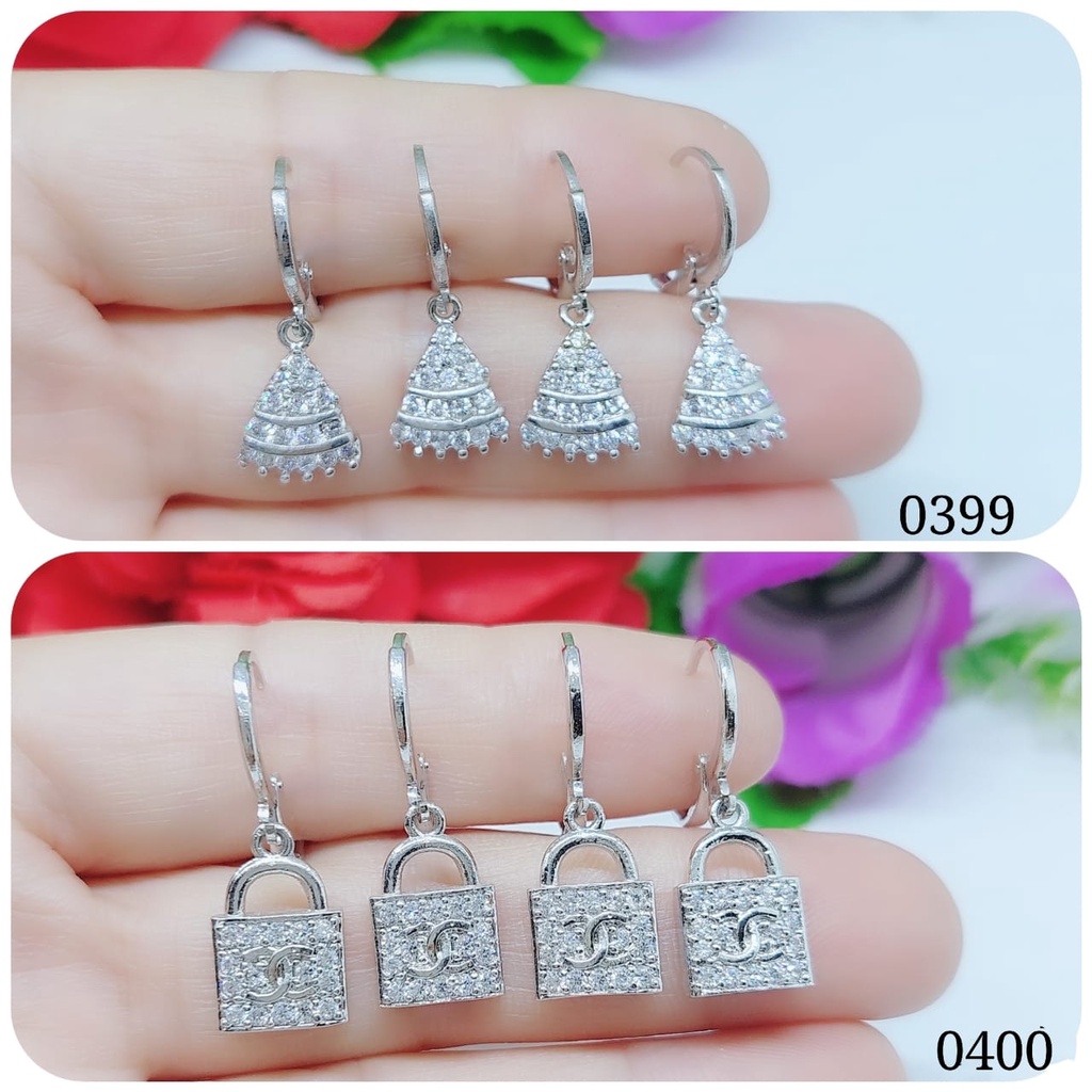 Anting xuping permata perhiasan fashion 0397-0400