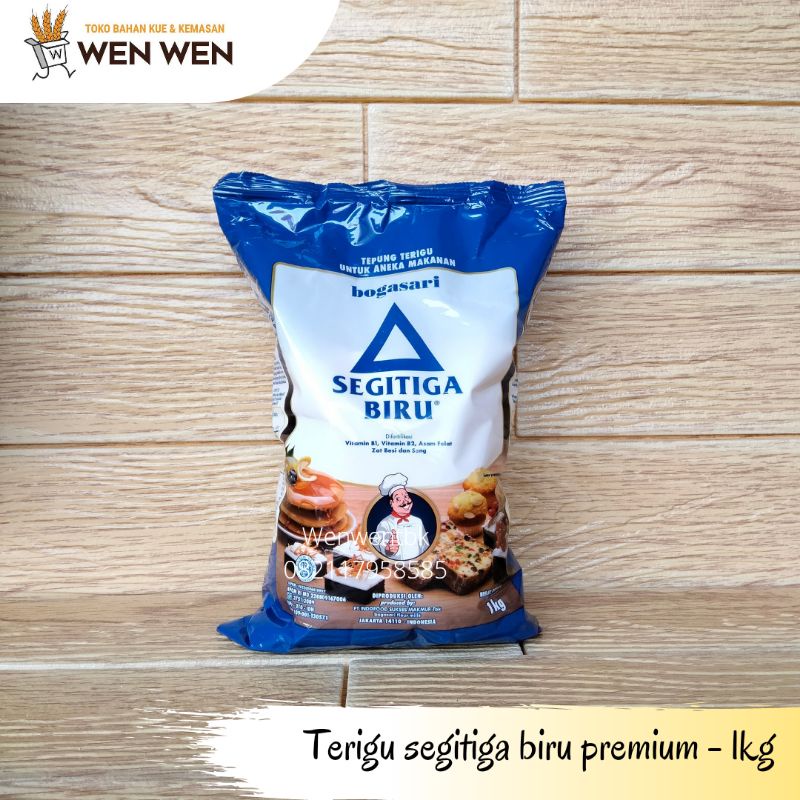 

Terigu Segitiga Biru Premium 1kg