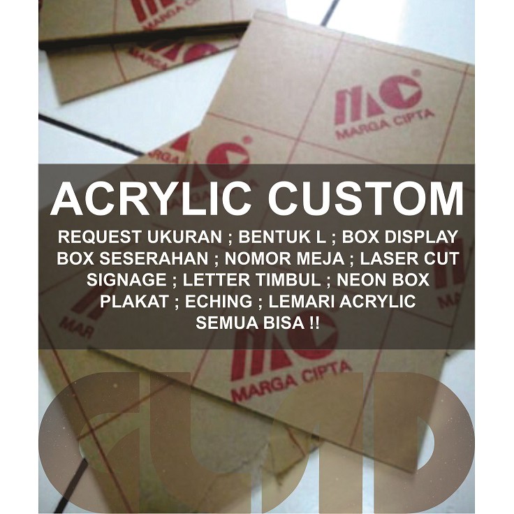 

Acrylic / Akrilik CUSTOM