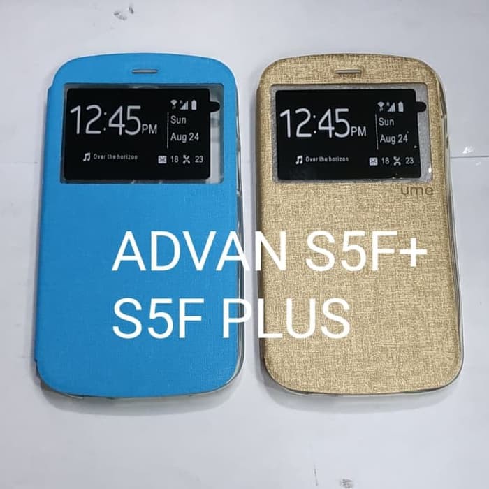 ADVAN S5F PLUS / S5F+ sarung flip cover ume/ sarung model buku MANTUL