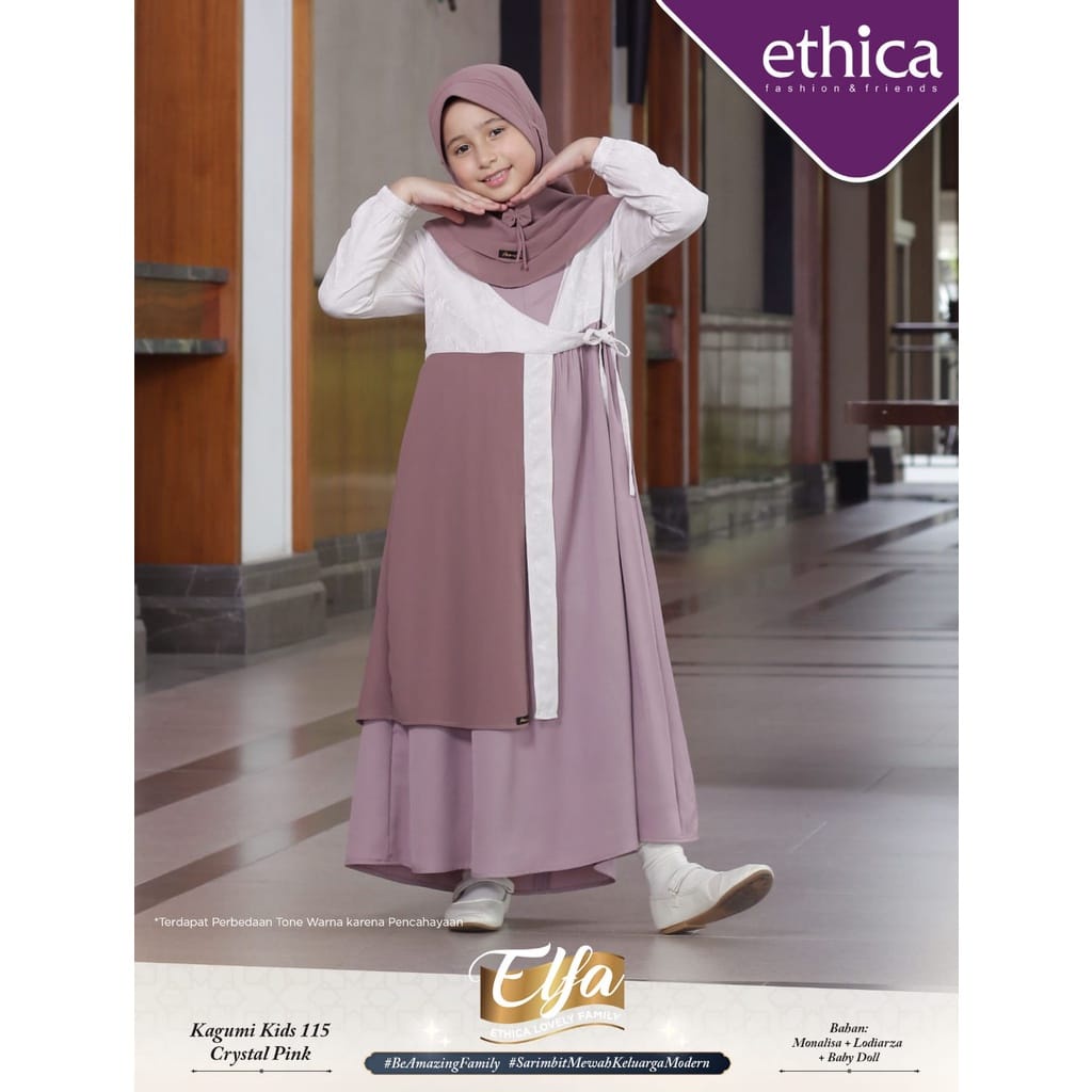 Cod Busana Muslim Sarimbit Ethica Elfa 247 New Arrival Best Seller