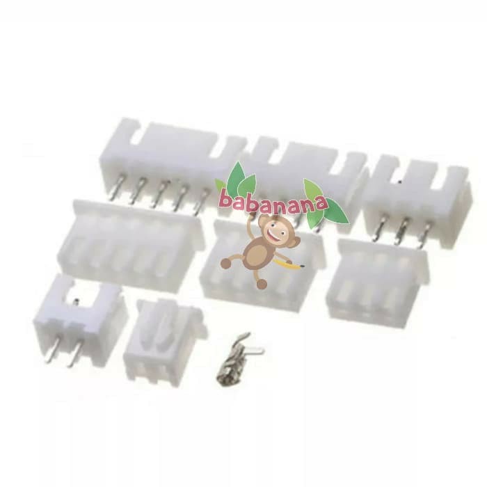 JST Kit 2p 3p 4p 5p 2.54mm Terminal Housing PCB Header Wire Connector