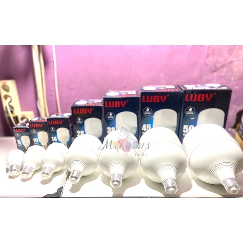 Lampu LED LUBY Capsule cahaya putih 18 Watt