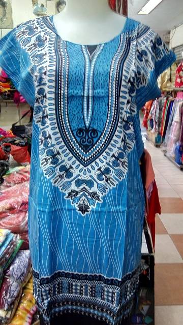 PROMO TERBARU Midi Dress Standar Uje Bangkok Putih Random