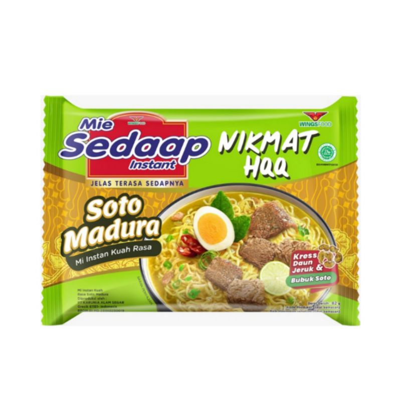 

Sedaap Mie Soto Madura 82 g