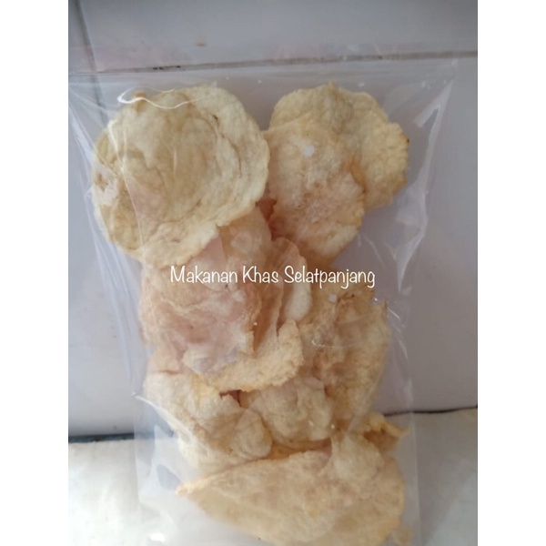 

Kerupuk Emping Original Siap Di Goreng Khas Selatpanjang / Keripik Empeng