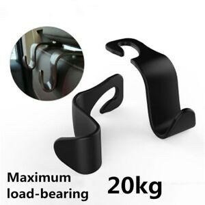 Car Hanger Hook Gantungan Barang Jok Mobil Single Black