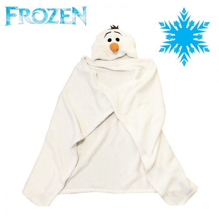 Selimut Topi Snowman Karakter Olaf Frozen Selimut Bayi Babymaniashop / Blanket /Selimut Karakter