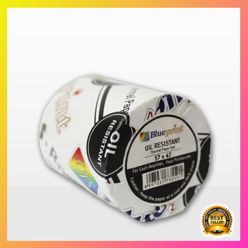 

Diskon Blueprint Thermal Paper Roll 57x47mm Oil Resistant