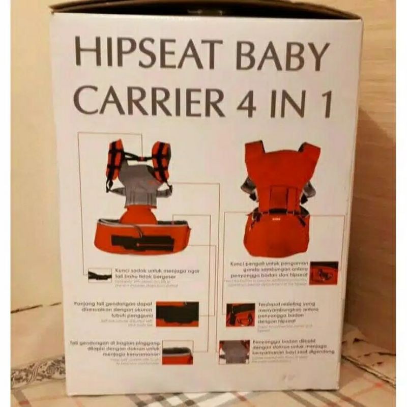 Kiddy Hipseat Baby Carrier 4 IN 1 KD 71-97