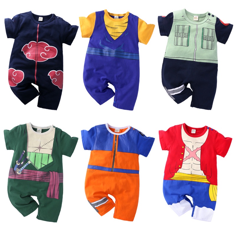 SB JUMPER Anak Bayi Karakter Anime Cosplay Naruto Lutfy One Piece Dragon Ball Lucu Kualitas Premium