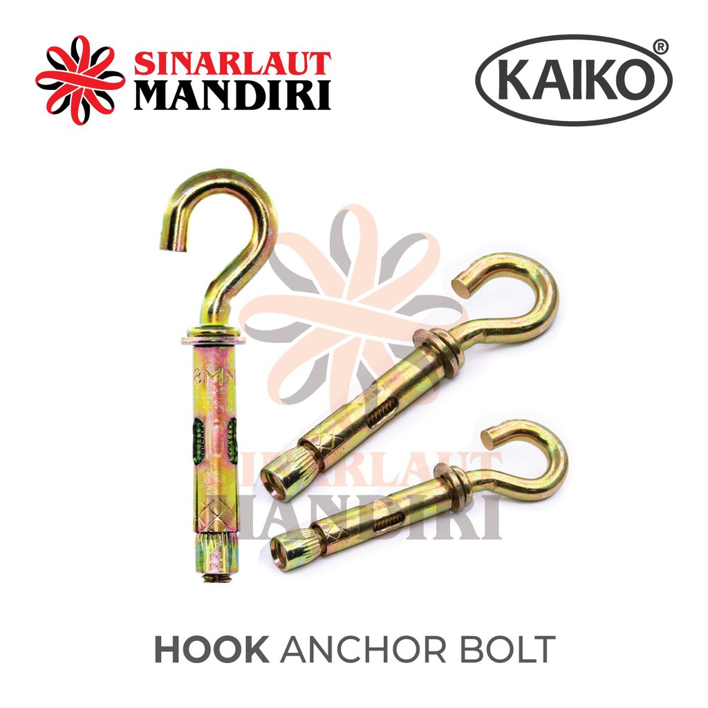 Hook Anchor Bolt 8 x 45 Kaiko Taiwan
