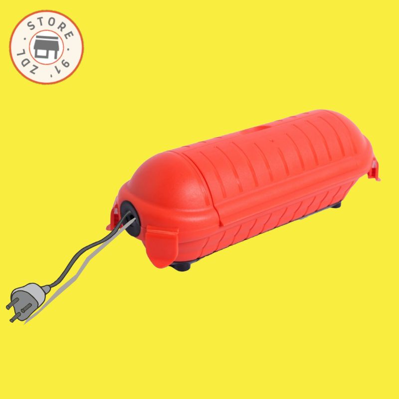 krisbow Kotak Pelindung Kabel Outdoor IP44 Cover Kabel Waterproof
