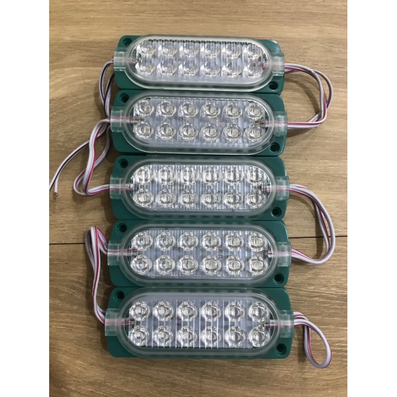 Lampu LED Ultrasonic 12Mata 24Volt Waterproof