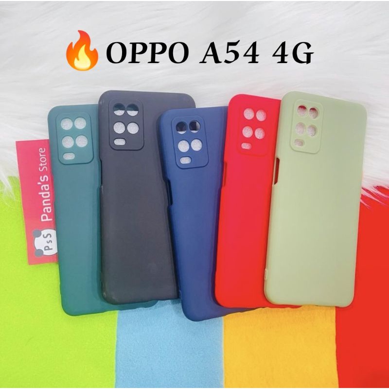 Case Oppo A54 Babycase + Pelindung Kamera, Makaron Full Color (PsS)