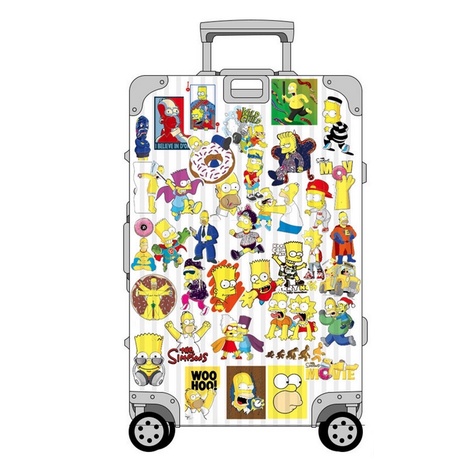 A136 STICKER 10PCS (THE SIMPSONS) anti air notebook scrapbook label tempel motif kartun superhero super hero unik lucu atk alat tulis kantor murah viral termurah kartun komputer leptop handphone hp smartphone koper laptop tembok kulkas disney anime