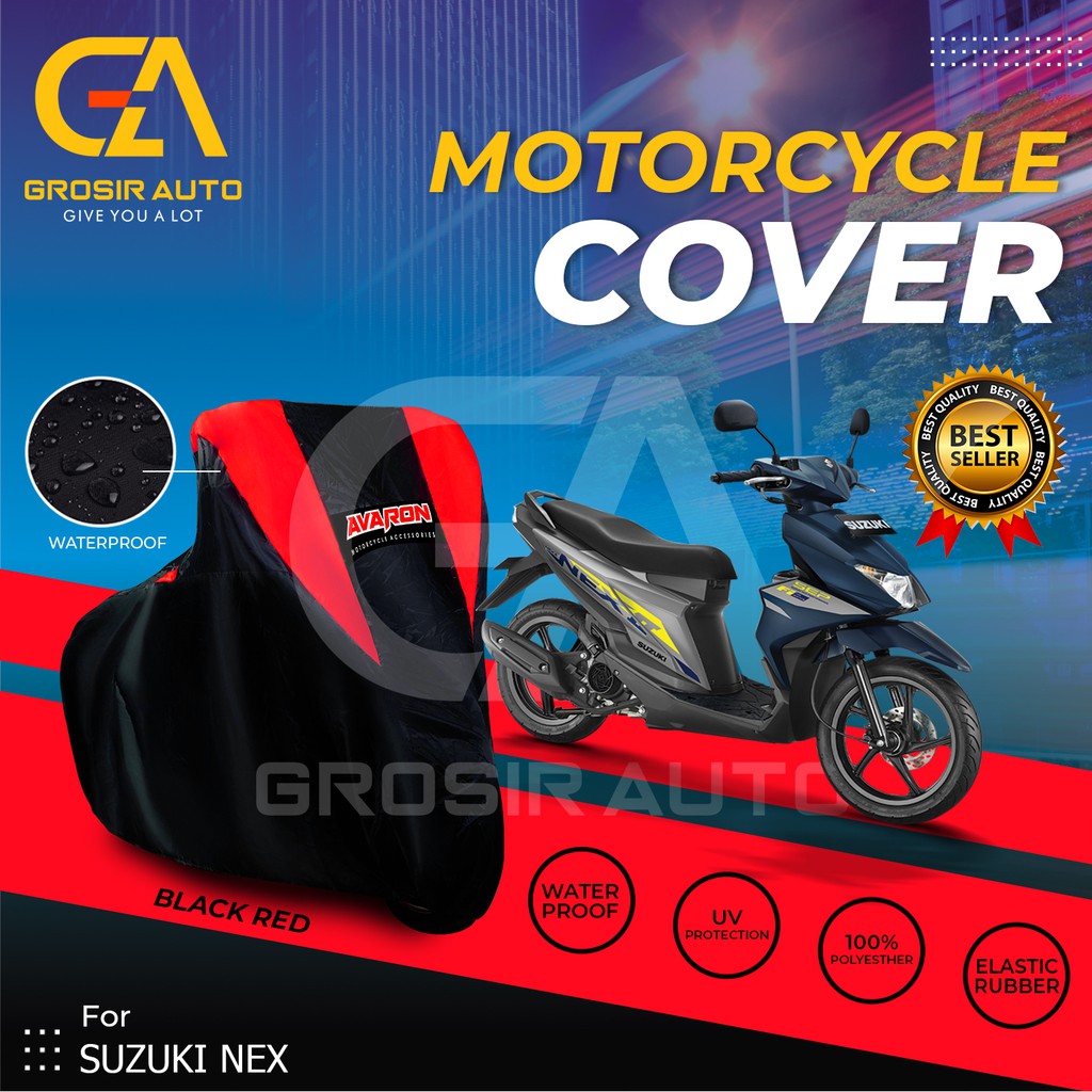 Sarung Motor AVARON NEX/ Penutup Pelindung Body Cover Motor Warna Anti Air Merk Avaron