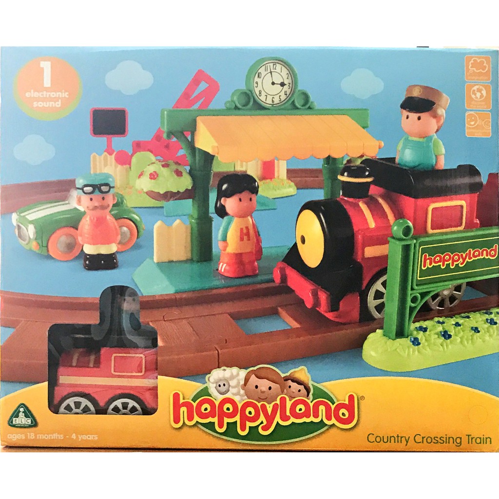 Happyland Country Crossing Train Set