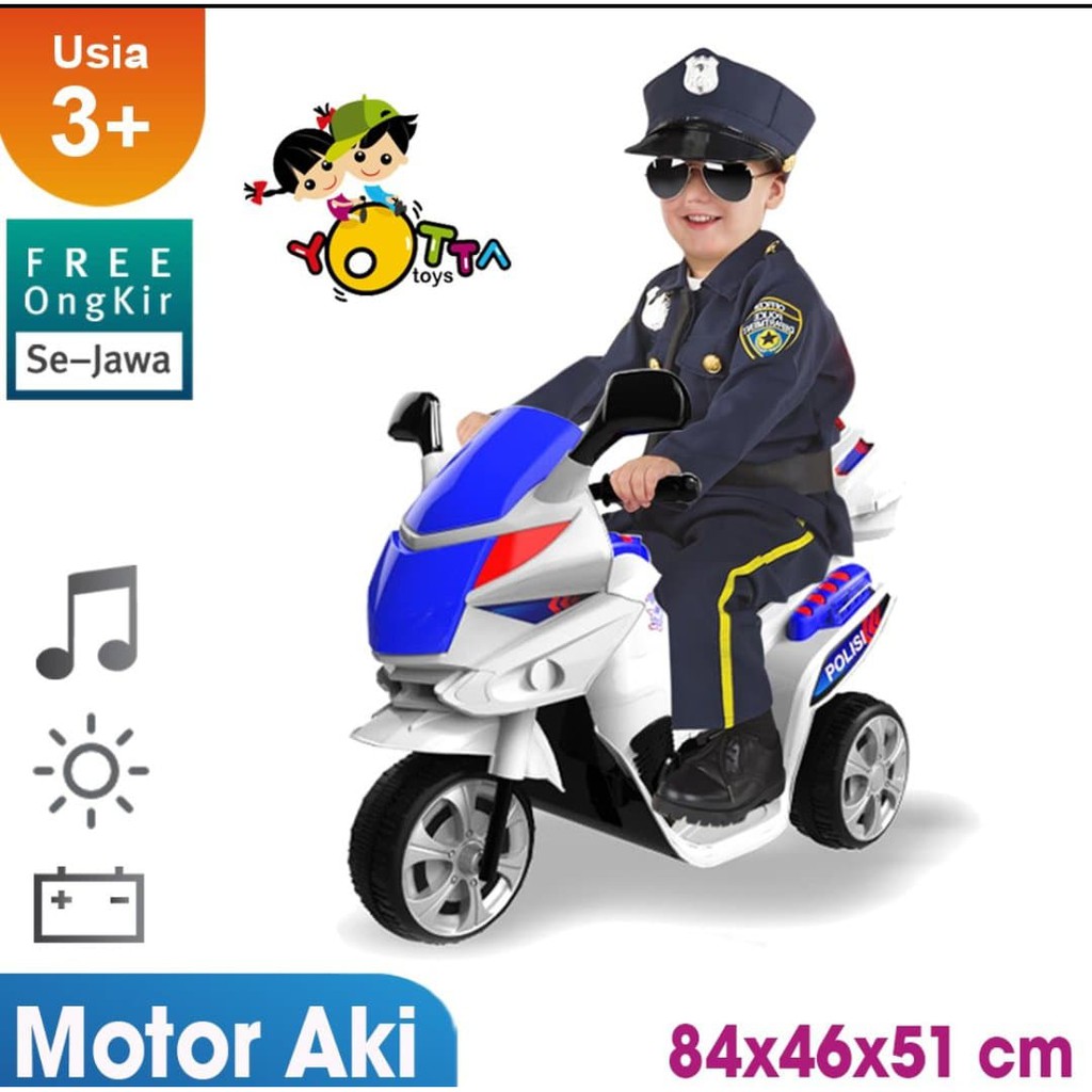 Motor aki cas Ternado buat kado ultah anak