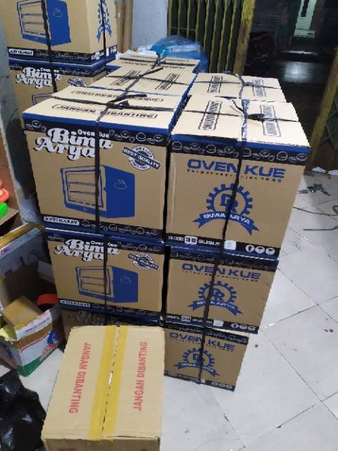 Oven Tangkring Kompor Bima Susun 3 Packing Palet Kayu