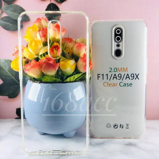 Silikon Jelly Soft Case Bening Oppo F11 A9 A9X Softcase