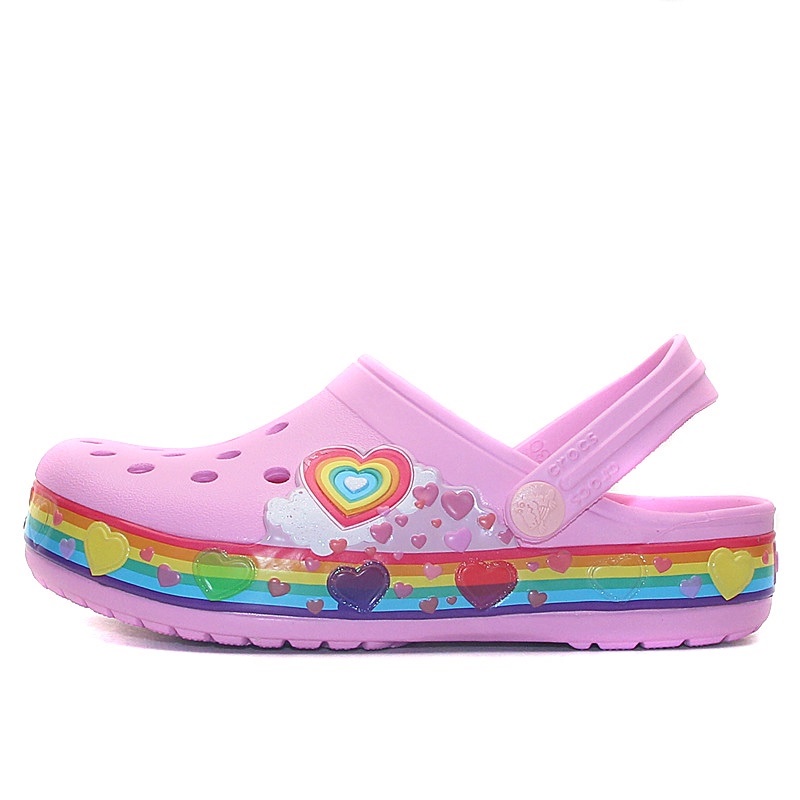 CROCS SANDAL ANAK STAR LIGHT LED dan non LED CLOG KIDS ORIGINAL PROMO