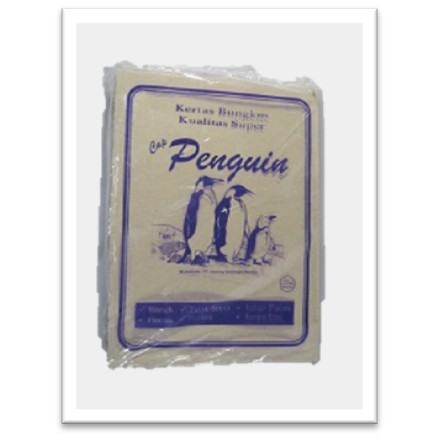 

Kertas Laminasi Pembungkus Makanan merk PENGUIN UNGU