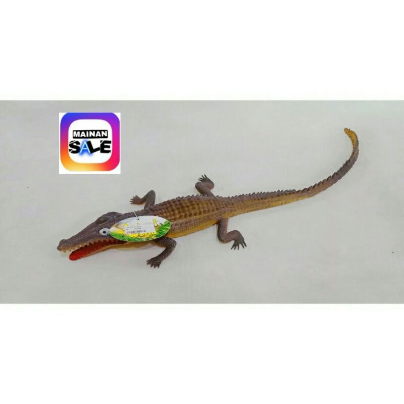 mainan buaya karet bunyi