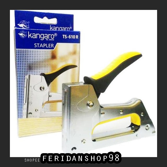

FS75 STAPLES STAPLER TEMBAK KANGARO ATK TS-610 R BY FERIDANSHOP98