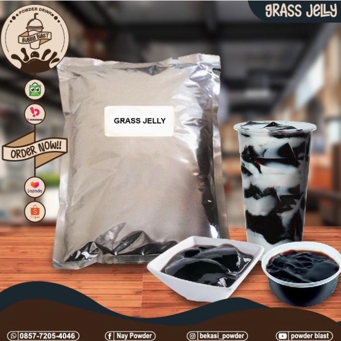 

Grass Jelly Puding Silky - 1Kg