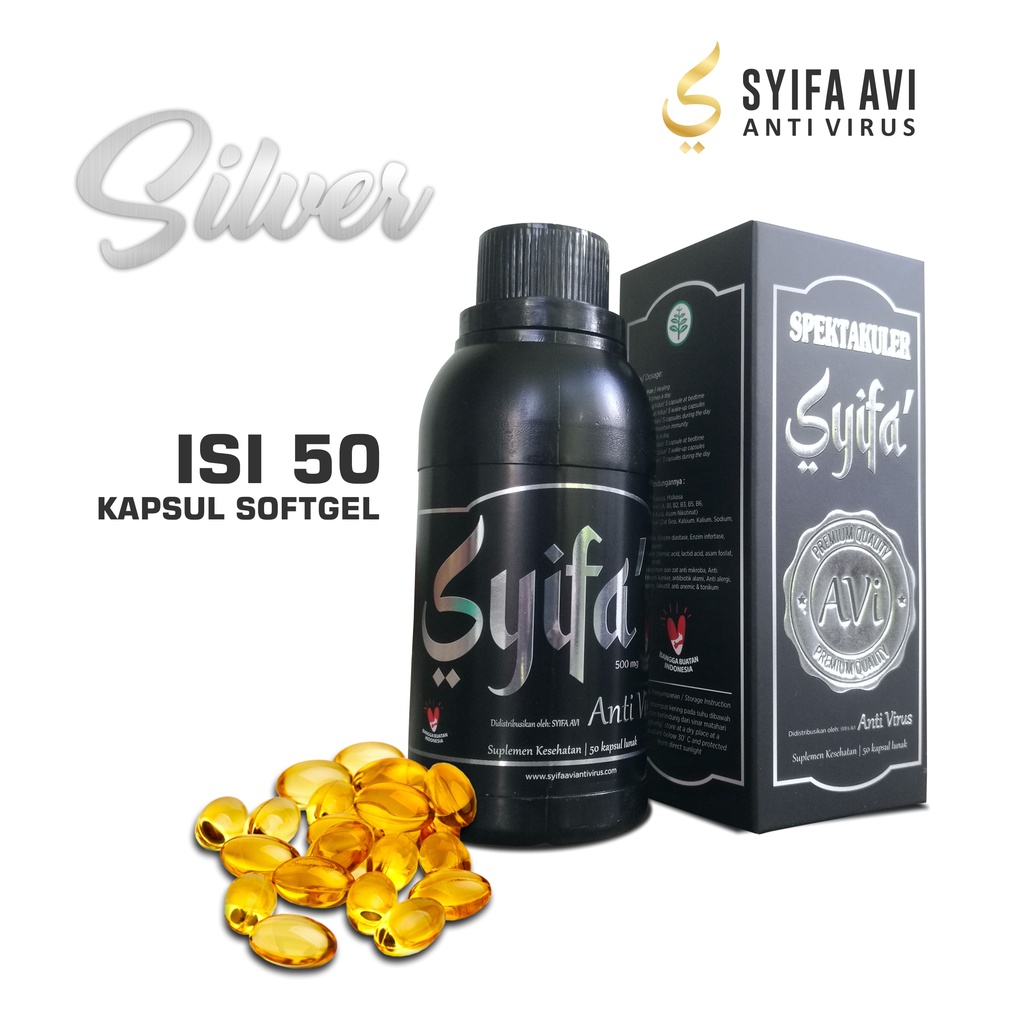 Syifa Avi Anti Virus Isi 50 Kapsul Original