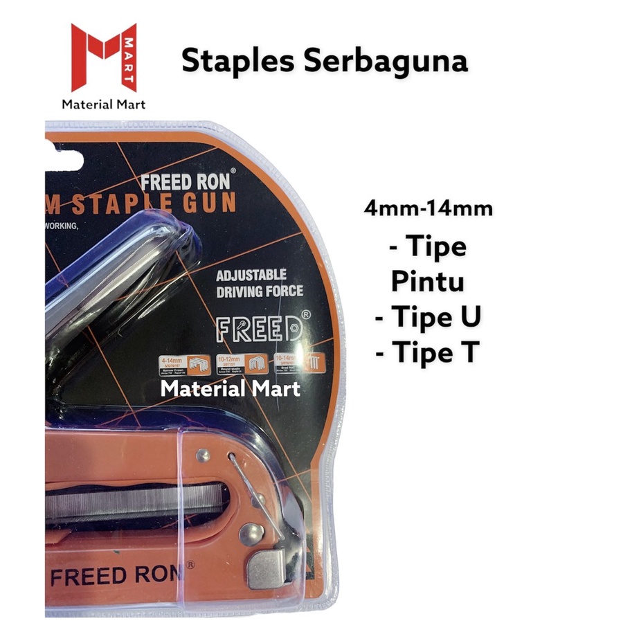 Staples Tembak 3 in 1 | Staples Gun Serbaguna | Staple Multifungsi | Material Mart