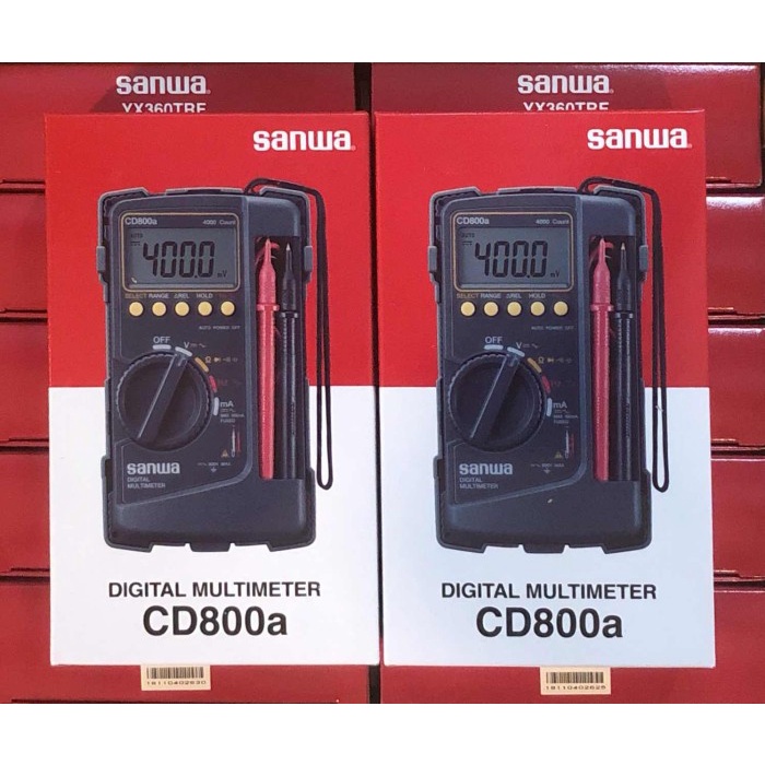 Jual Multimeter Multitester Digital SANWA CD800A / CD 800 A Harga