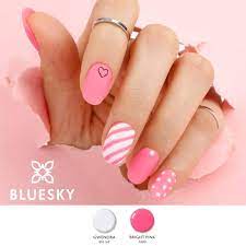 KUTEK HALAL BLUESKY GEL POLISH SERBA WARNA PINK