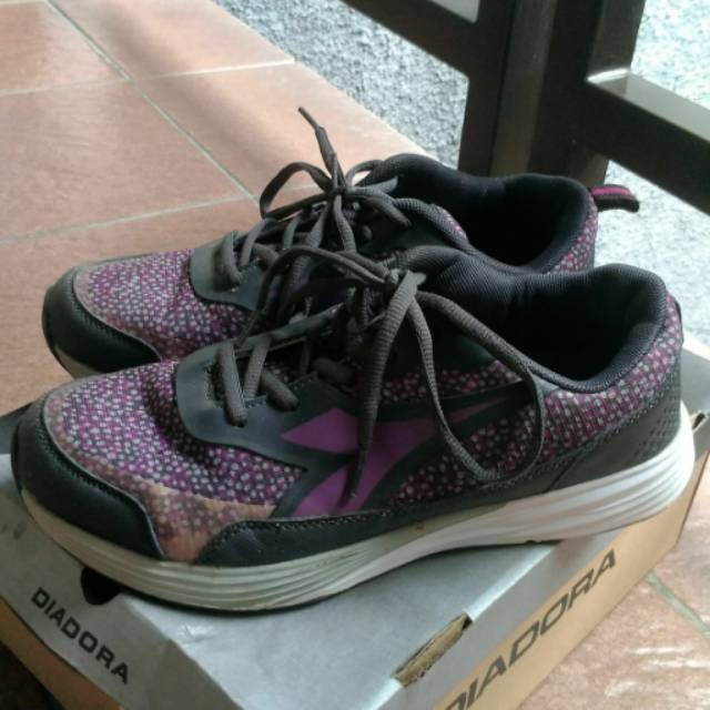 Diadora Terano Running Women Grey/Purple