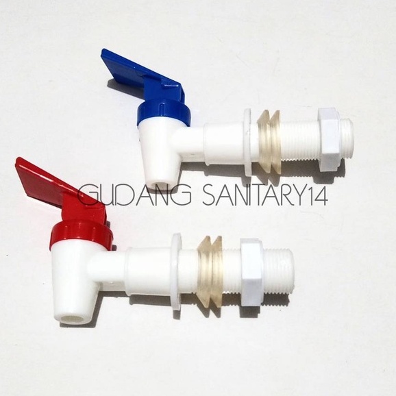 Kran dispenser air plastik kran air minum tekan kran air minum hot & cold kran air minum merah dan b