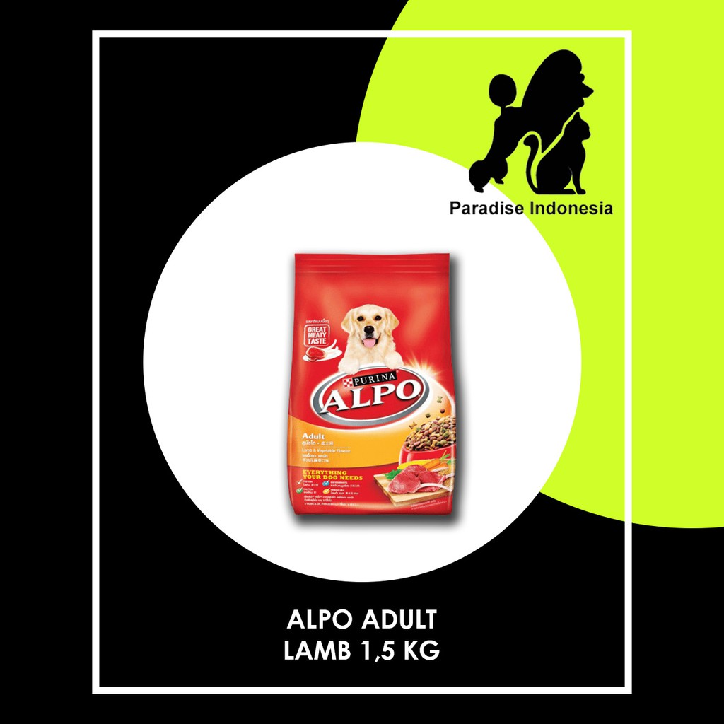 alpo adult lamb 1,5kg ( dry dog food )