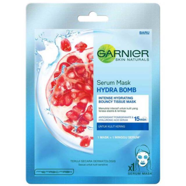Masker Garnier Hydra Bomb